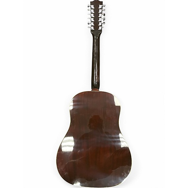 Used Gibson J45 12 String 2 Color Sunburst 12 String Acoustic Electric Guitar