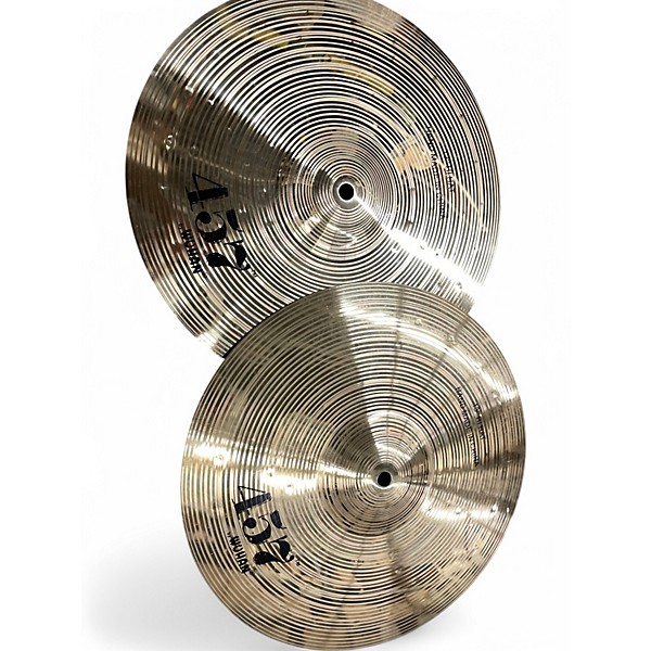 Used Wuhan 13in 457 hihat pair Cymbal