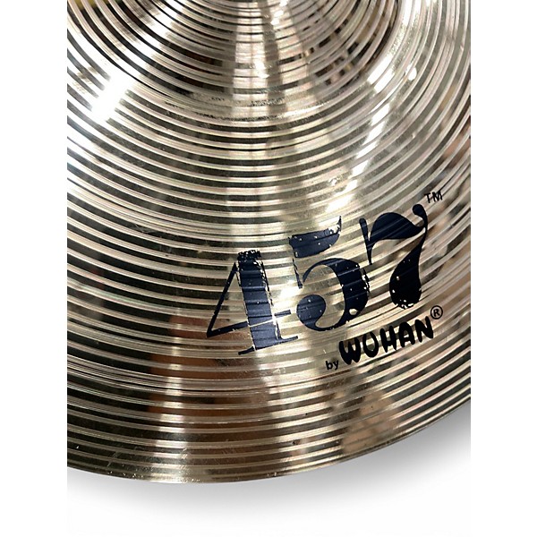 Used Wuhan 13in 457 hihat pair Cymbal