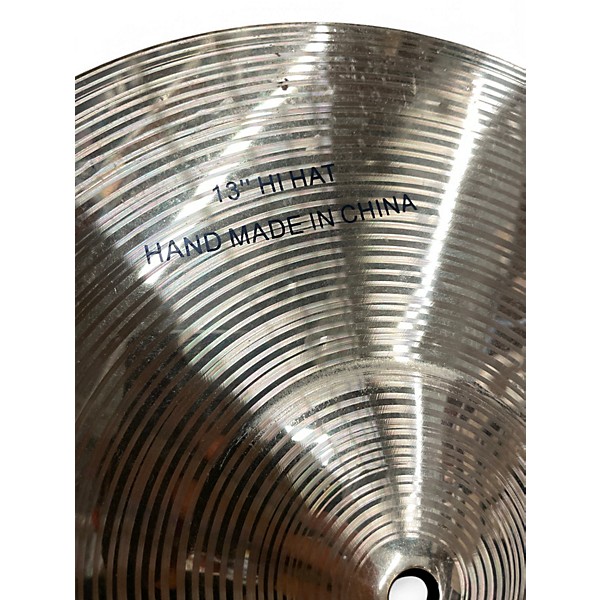 Used Wuhan 13in 457 hihat pair Cymbal