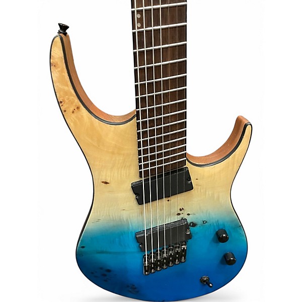 Used Subzero Guitars SZ GENERATION FF7 2 COLOR FADE Solid Body Electric Guitar