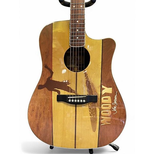 Used Fender Sonoran Woody John Severson California Series Limited Editio John Severson Acoustic Guitar
