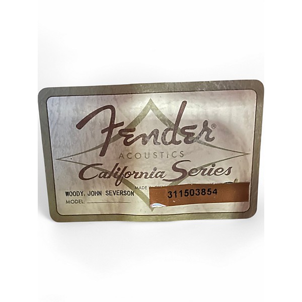 Used Fender Sonoran Woody John Severson California Series Limited Editio John Severson Acoustic Guitar