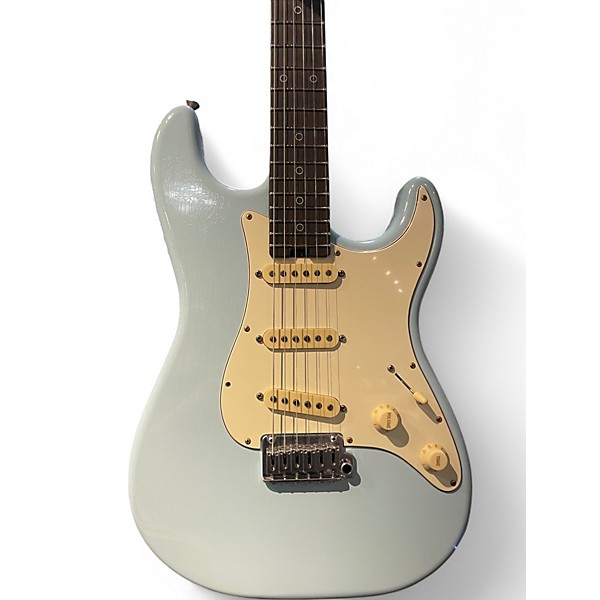 Used 2022 Schecter Guitar Research NICK JOHNSTON SIGNATURE ATOMIC FROST AGED NITRO Solid Body Electric Guitar