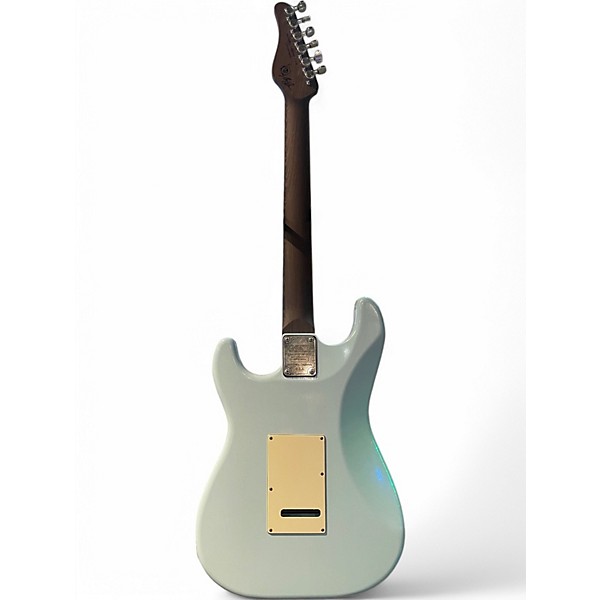 Used 2022 Schecter Guitar Research NICK JOHNSTON SIGNATURE ATOMIC FROST AGED NITRO Solid Body Electric Guitar