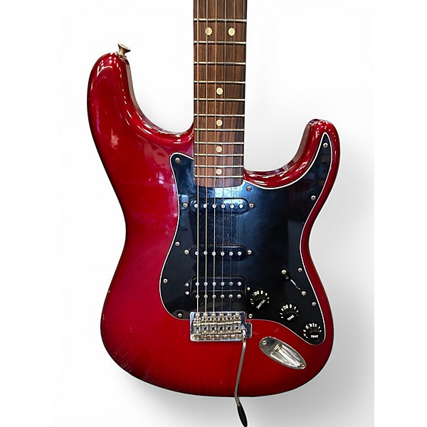 Used 2018 Fender Player Stratocaster HSS RED Solid Body Electric Guitar