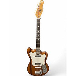 Vintage 1960s EKO MANTA Natural Solid Body Electric Guitar