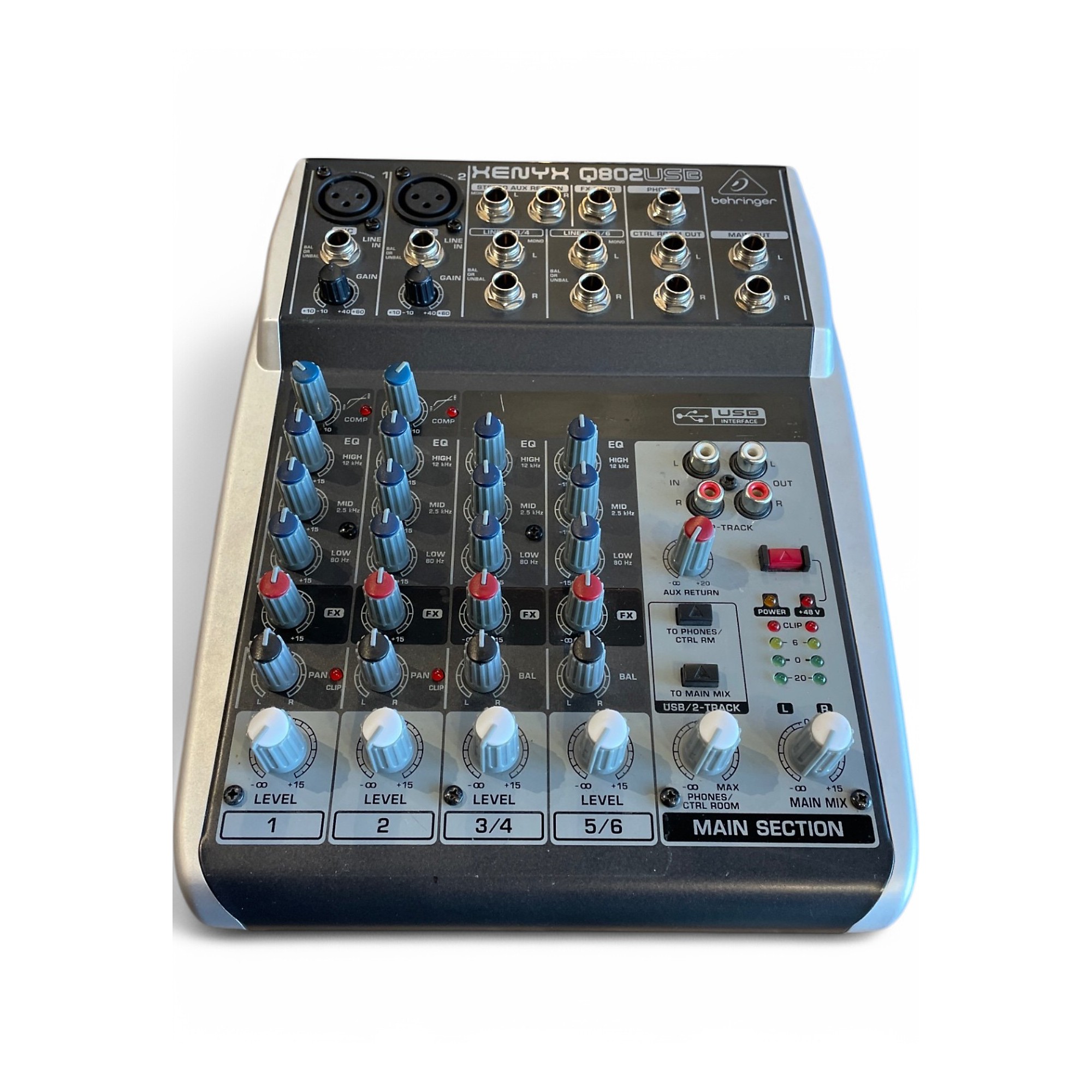 今 話題 の 人気 商品 Behringer Used Used Mixer Unpowered Q802USB Xenyx Behringer DTM・DAW