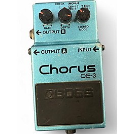 Used BOSS CE3 Chorus Effect Pedal