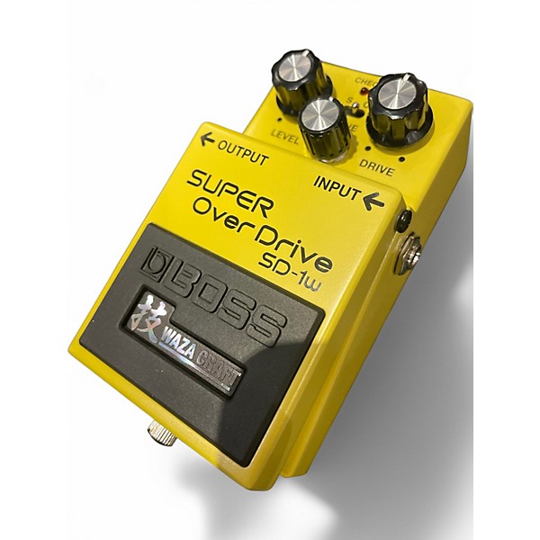 Used BOSS SD1W Super Overdrive Waza Craft Effect Pedal