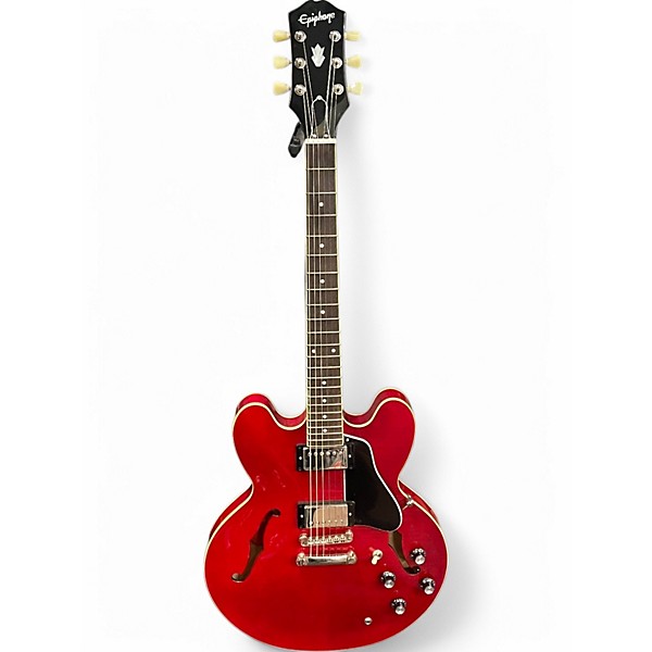 Used Epiphone ES335 Cherry Hollow Body Electric Guitar