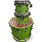 Used Ludwig 5 Piece ELEMENT EVOLUTION MINT GREEN SPARKLE Drum Kit