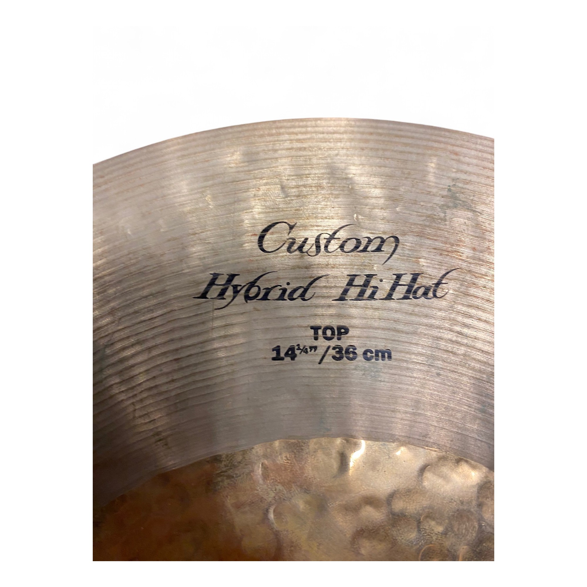 Used Zildjian Used Zildjian 14in K Custom Hybrid Hi Hat Used Zildjian Used Zildjian 14in K Custom Hybrid Hi Hat