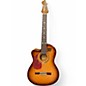 Used Ortega RCE238SN-FT-L 3 Color Sunburst Nylon String Acoustic Guitar thumbnail