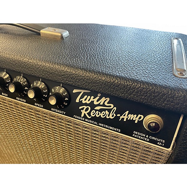 Used Fender 1965 Reissue Twin Reverb 85W 2x12 Tube Guitar Combo Amp