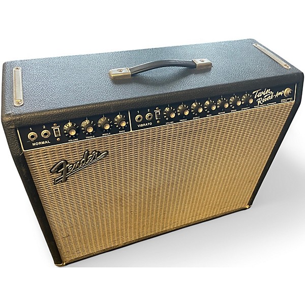 Used Fender 1965 Reissue Twin Reverb 85W 2x12 Tube Guitar Combo Amp