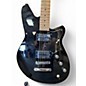 Used Reverend Descent Black Solid Body Electric Guitar