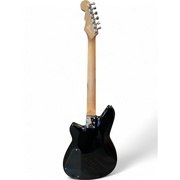 Used Reverend Descent Black Solid Body Electric Guitar