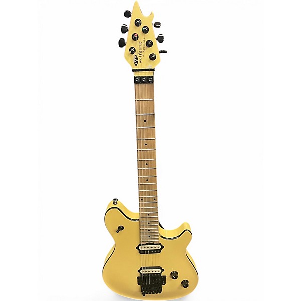 Used EVH Wolfgang Special Vintage Yellow Solid Body Electric Guitar