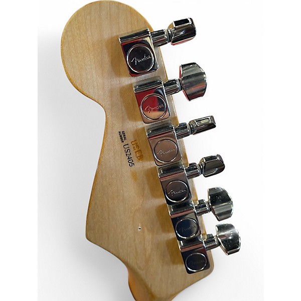 Used Fender PARTSACASTER STRATOCASTER Alpine White Solid Body Electric Guitar