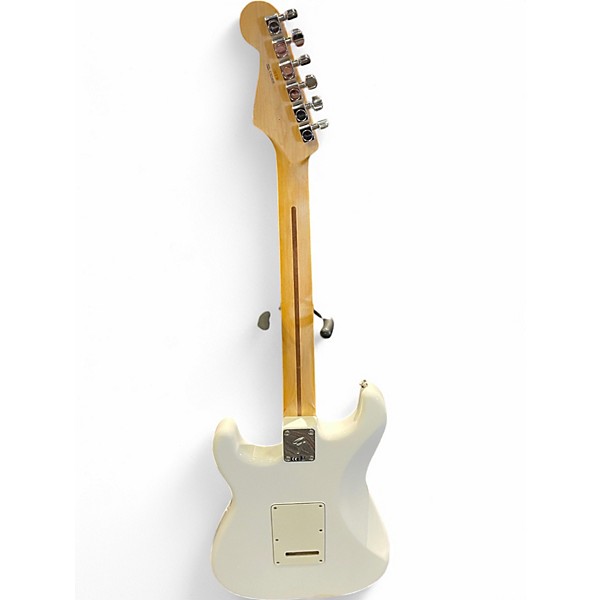 Used Fender PARTSACASTER STRATOCASTER Alpine White Solid Body Electric Guitar