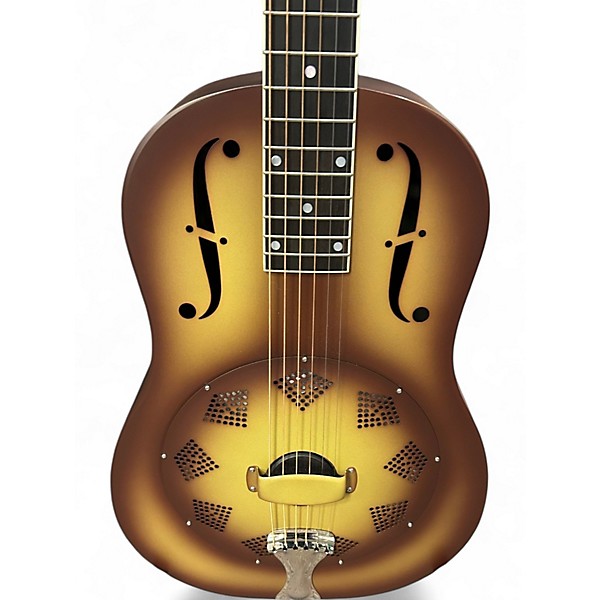 Used 2024 National TRIOLIAN WOOD BURST Resonator Guitar