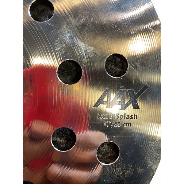 Used SABIAN 10in AERO SPLASH Cymbal