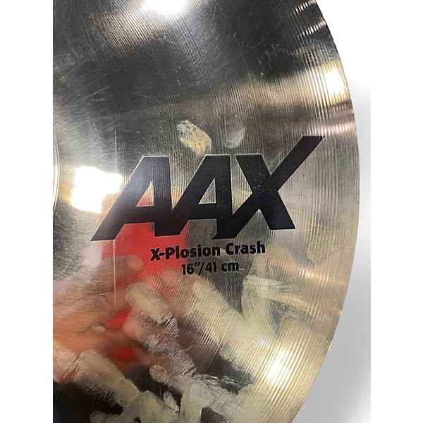 Used SABIAN 16in AAX Xplosion Crash Cymbal