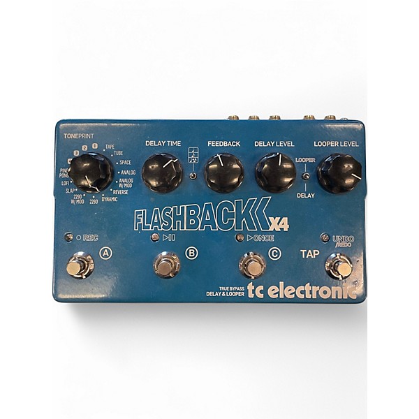 Used TC Electronic Flashback X4 Delay And Looper Effect Pedal