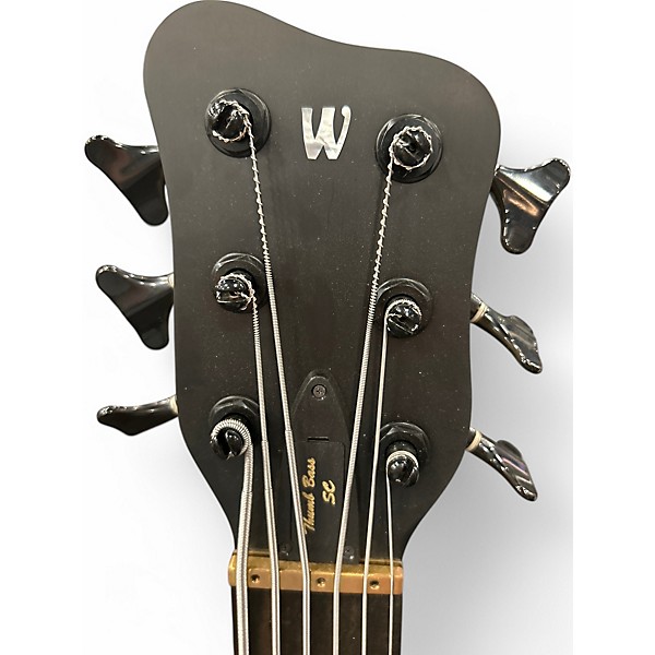 Used Warwick Thumb 6 String Neck Thru Natural Electric Bass Guitar