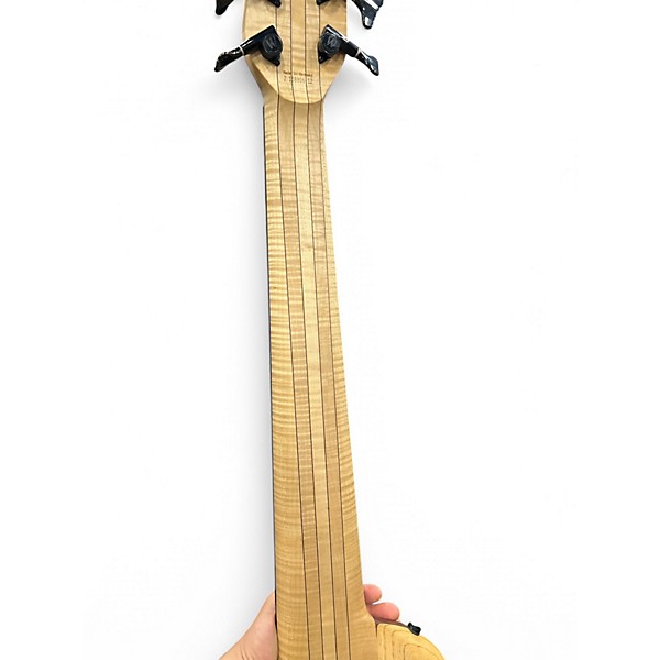 Used Warwick Thumb 6 String Neck Thru Natural Electric Bass Guitar