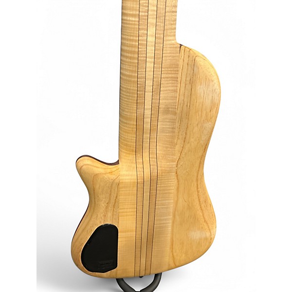 Used Warwick Thumb 6 String Neck Thru Natural Electric Bass Guitar