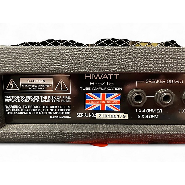 Used Hiwatt HI-5/T5 Tube Guitar Amp Head