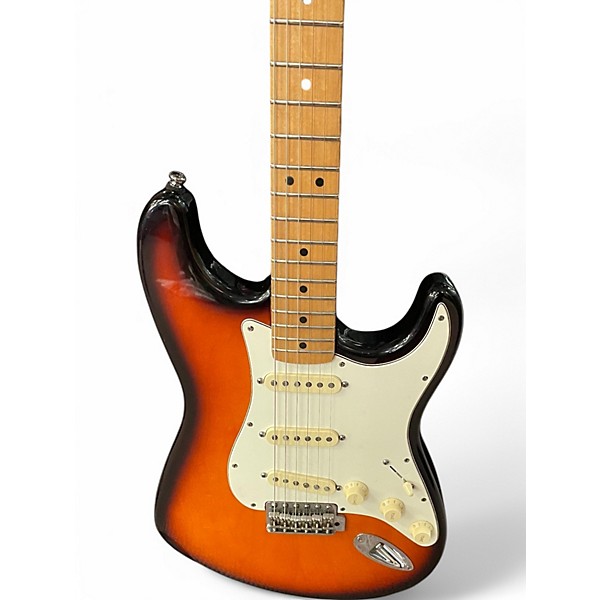 Used Fender Standard Stratocaster Sunburst Solid Body Electric Guitar