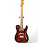 Used Luminous Centerline Custom Crimson Red Burst Solid Body Electric Guitar thumbnail