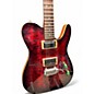 Used Luminous Centerline Custom Crimson Red Burst Solid Body Electric Guitar