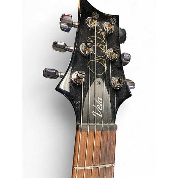 Used PRS S2 Vela Black Solid Body Electric Guitar