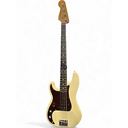 Used Fender American Professional II Precision Bass LH Alpine White Electric Bass Guitar