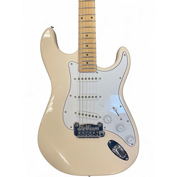 Used G&L Tribute Legacy Cream Solid Body Electric Guitar