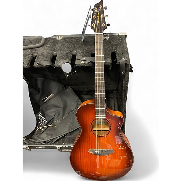 Used Breedlove Pursuit Exotic S CE Tiger Eye Acoustic Electric Guitar