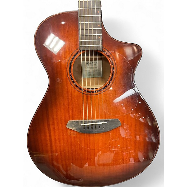Used Breedlove Pursuit Exotic S CE Tiger Eye Acoustic Electric Guitar