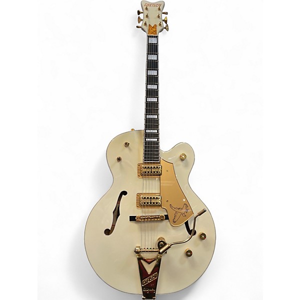 Used Gretsch Guitars G7593 White Falcon White Hollow Body Electric Guitar