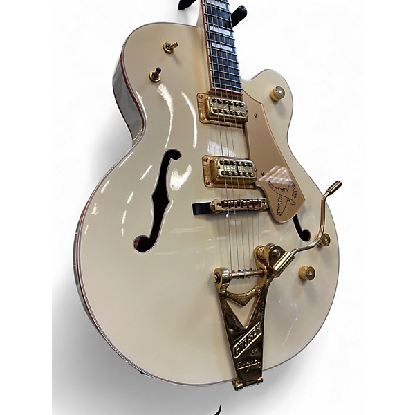 Used Gretsch Guitars G7593 White Falcon White Hollow Body Electric Guitar