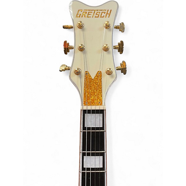 Used Gretsch Guitars G7593 White Falcon White Hollow Body Electric Guitar