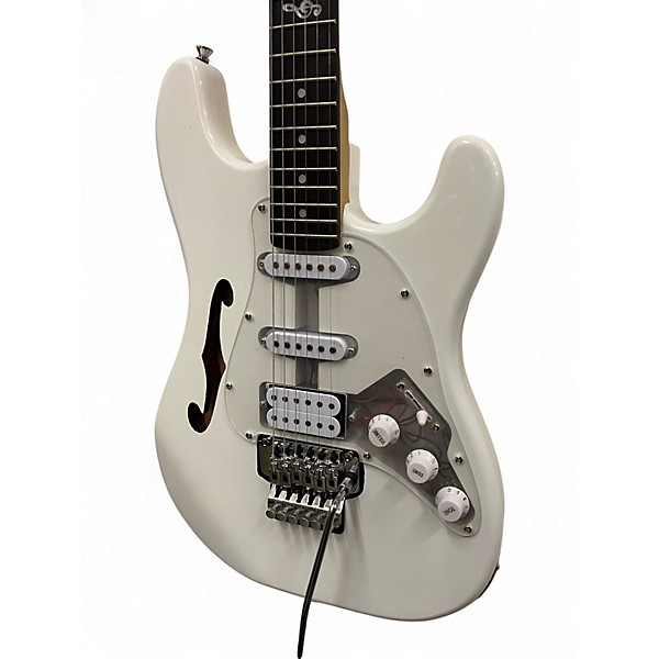 Used Juicy Guitars Series 2 Alpine White Solid Body Electric Guitar