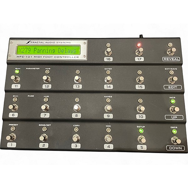 Used Fractal Audio Mfc-101 Effect Pedal Package