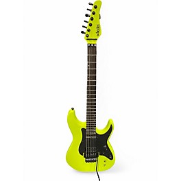 Used Schecter Guitar Research SUN VALLEY SUPER SHREDDER FR S   BIRCH GREEN Solid Body Electric Guitar