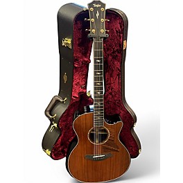 Used Taylor 814CE LTD BUILDERS EDITION 50TH ANNIVERSARY SINKER REDWOOD Natural Acoustic Electric Guitar