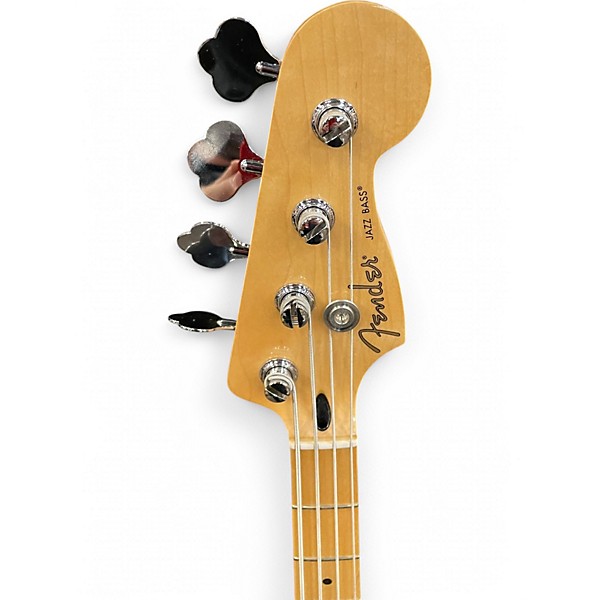 Used Fender Player Jazz Bass Blue Burst Electric Bass Guitar