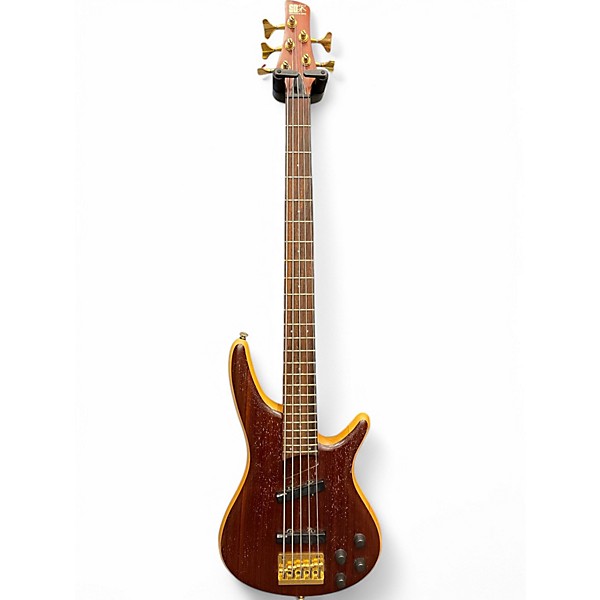 Used 1992 Ibanez SR885 Worn Cherry Electric Bass Guitar